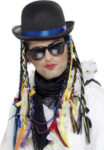 Karma Chameleon 80er Popstar Kopfbedeckung