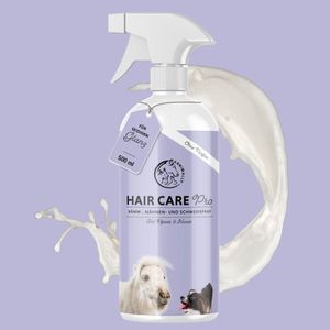 Hair Care Pro 500 ml - Kämm-, Schweif- & Mähnenspray für Pferde & Hunde - Fellspray für Pferde & Hunde - Fellpflege - Schweifspray