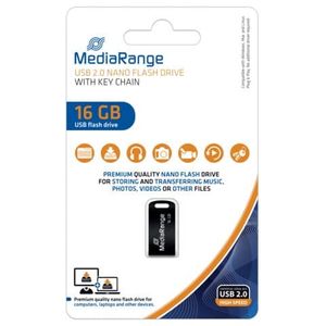 MediaRange USB-Stick 16GB USB 2.0 Nano