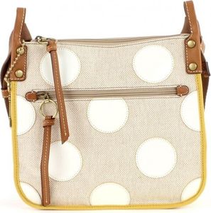 Kožená crossbody kabelka Fossil s kapsou na klíče