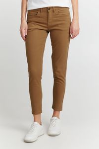 fransa FRFOTWILL 2 Pants Damen Jeans Denim Hose mit Gürtelschlaufen aus Baumwolle mit Stretch-Anteil Tight-Fit