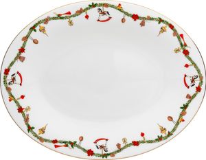 Hutschenreuther tanier 36 cm Nora Christmas 02048-726037-12736