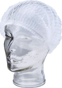 Kopfhaube, 52cm,Vlies, weiß, 100Stck/BeutelELC 4029201160043