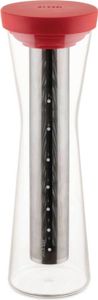Alessi Mazagran Karaffe für Filterkaffe Kaffeekanne 0,9 Liter rot