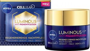 Nivea, Cellular Luminous 630, Krem przeciw przebarwieniom na noc, 50ml (PRODUKT Z NIEMIEC)