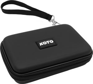 KOTO - Dartwallet EVA Medium Plain, Darttasche mit Reissverschluß, Dart Hülle, Dartkoffer, Darts Box