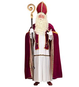 Nikolaus Kostüm - Weihnachtsmann -Bischof Nikolauskostüm Gr. S-XXL Gr. S/M