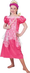 Traum-Prinzessin pink Kinder Karneval Fasching Kostüm 128