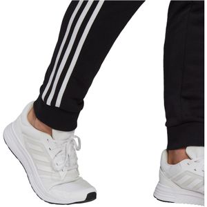 adidas Jogginghose Herren mit 3 Streifen French Terry, Größe:L, Farbe:Schwarz