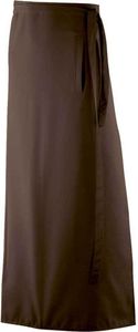 Schürze mit Durchgriff B 100 x L 100 cm, Fb. toffee : 65% Polyester 35%Baumwolle 220 g/m² : toffee