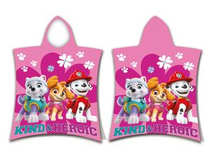 Paw Patrol Poncho Kind &amp; Heroic 50 x 115 cm