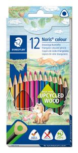 STAEDTLER 187 - černá - modrá - hnědá - zelená - světle modrá - světle zelená - fialová - oranžová - broskvová - červená - žlutá - 12 ks