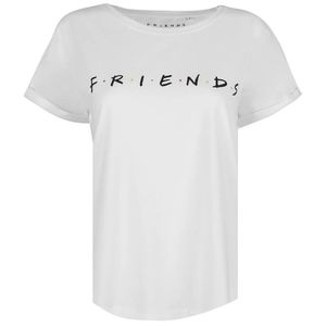 Friends - T-Shirt für Damen TV1103 (M) (Weiß)