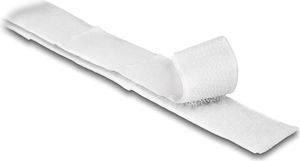 DELOCK Klettband,Haft- und Flauschband L 5 m x B 20 mm weiß