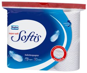 Regina Softis Toilettenpapier 4-lagig (9 x 100 Blatt)