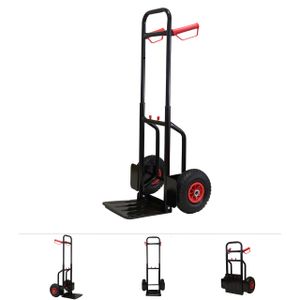 Grafner® Sackkarre Transportkarre Stapelkarre ausziehbar / klappbar 200 kg