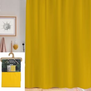 Urban Living Duschvorhang BARNEY´S Dusch-Vorhang 153316 gelb