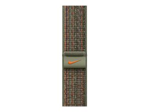 Apple Nike Sport Loop Armband SequoiaOrange 42444549mm