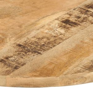 Cloris Tischplatte Massivholz Mango Rund 25-27 mm 80 cm
