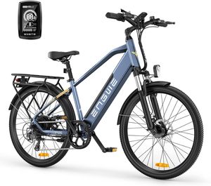 ENGWE E Bike elektrická kola-E Bike muži s 𝟯𝟲𝗩 𝟭𝟲𝗔𝗵 baterie, 𝟮𝟲 𝗭𝗼𝗹𝗹 E-Bike, E Bike ženy až 𝟭𝟬𝟬𝗞𝗠, elektrické kolo 250W motor,
