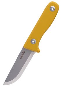 Schnitzel DU Schnitzmesser, Outdoormesser für Kinder ab 10 Jahre r gelb