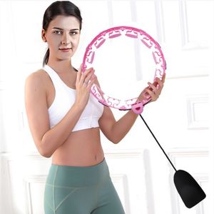 Smart Hula Hoop Intelligentes Zählen Abnehmbar Hula-Hoop intelligenter Hula Hoop für Erwachsene Anfänger Bauch Fitness Erhöhen Sie die Schönheit Fitness  und Massage