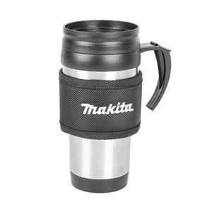 Makita Thermobecher mit Griff und Gürtelclip Kaffeebecher Teebecher Tasse 400ml