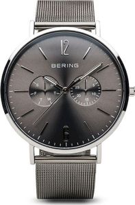Bering 14240-308 Herren-Armbanduhr, Edelstahl-Gehäuse, Metall-Armband