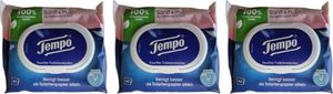 Tempo Feuchte Toilettentücher Sanft & Pur 42 Tücher (3er Pack)