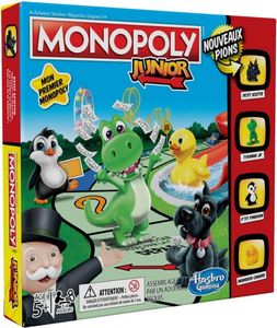 Monopoly - Junior, Spiel für Kinder - Brettspiel, Brettspiel Französische Version