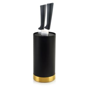 Blok na nože kuchynské doplnky držiak na nože stojan na nože ZÁKLADNÁ KUCHYŇA 22,5x11 cm HOMLA