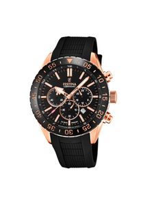 Festina Herren Uhr F20516/2 Chronograph Rosé vergoldet Festina Herren Uhr F20516/2 Chronograph Rosé vergoldet