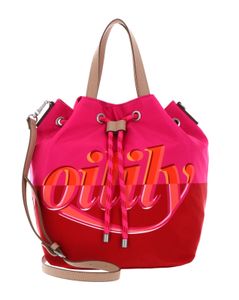 Oilily Handtasche Umhängetasche Drawstring Handbag Red rot pink