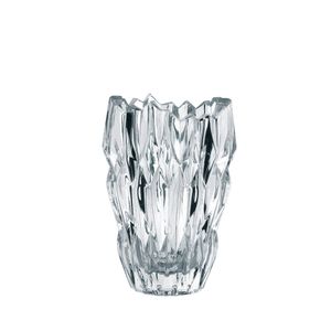 Nachtmann Vorteilsset 4 x  1 Glas/Stck Vase oval 255/152/16cm Quartz  88333 und Gratis 1 x Trinitae Körperpflegeprodukt