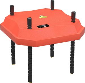 Fudajo topná deska pro kuřata 25x25cm 30W topná deska s regulátorem teploty pro 15-20 kuřat pro umělý odchov
