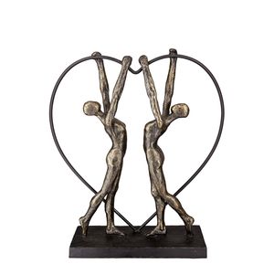 Casablanca by Gilde Dekofigur Skulptur two women H. 31 cm,37591