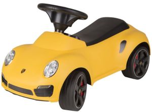 COIL detské vozidlo, Porsche Rider, tlačné vozidlo, detské auto, detská hračka, hračkárske auto, od 12 mesiacov, žltá