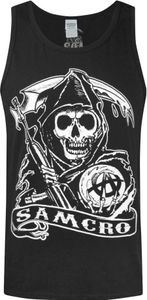 Sons Of Anarchy Pánske tielko Samcro NS4037 (S) (Black)