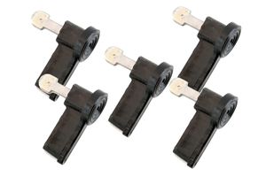 5x Zündschlüssel Schlüssel Zündung Set in Schwarz für Simson S50 S51 S70 KR51/1-2 Duo SR 2-4
