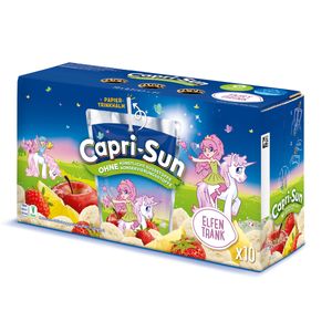 Opakowania napoju Capri Sun Fairy Drink z sokiem wieloowocowym 10x200ml