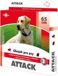 Attack antiparasitic Halsband 65cm Hund
