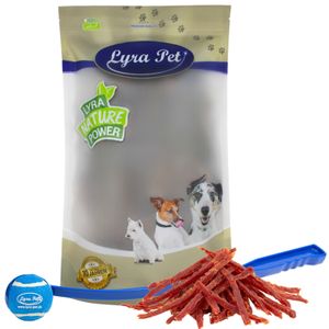 5 kg Lyra Pet® Entenbrustabschnitte + Ballschleuder