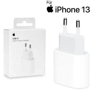Apple 20W Power Adapter Schnellladegerät Netzteil USB-C für iPhone 14, 14 Pro, 14 Pro Max