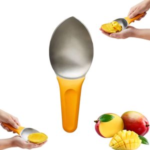 Leap Edelstahl-Mangoschneider, multifunktionaler Mango-Küchensplitterschneider - 1 Stk