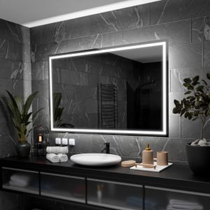 Badspiegel mit LED Beleuchtung - Atlanta - 180 cm, 80 cm