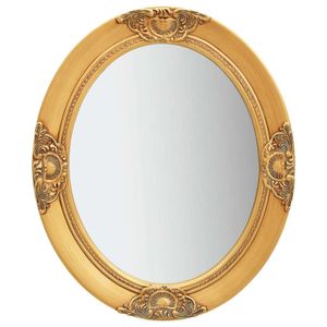 vidaXL Nástěnné zrcadlo v barokním stylu 50x60 cm zlaté