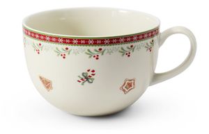 Kubek JUMBO, 500 ml, piernik, świąteczna porcelana, Leander