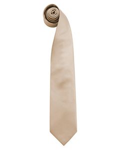 PW765 Krawatte Uni-Fashion / Colours, Farbe:Khaki (ca. Pantone 452C), Größen:144 x 10 cm