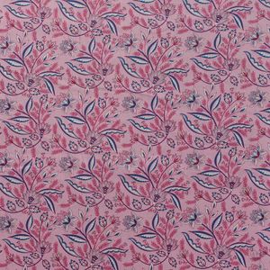 Popeline Baumwollstoff florale Muster 50x140cm Meterware  Basicstoff