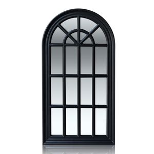 Savile Französischer Fensterspiegel Holzrahmen 86 x 46 cm